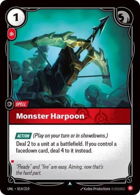 Monster Harpoon, Unleashed