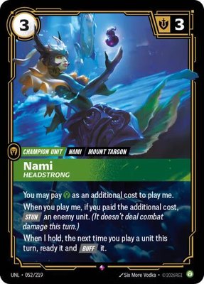 Nami, Headstrong, Unleashed