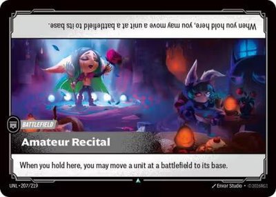 Amateur Recital, Unleashed