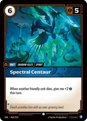 Spectral Centaur, Unleashed