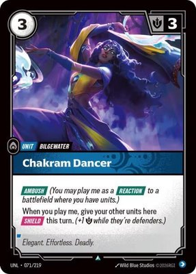 Chakram Dancer, Unleashed