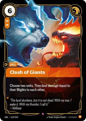 Clash of Giants, Unleashed