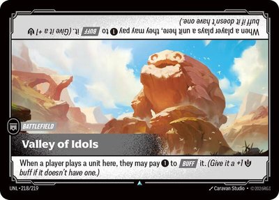 Valley of Idols, Unleashed