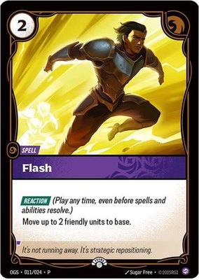 Flash, Riftbound Organized Play Promotional Cards