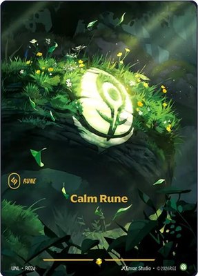 Calm Rune (R02a), Unleashed