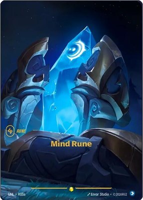 Mind Rune (R03a), Unleashed