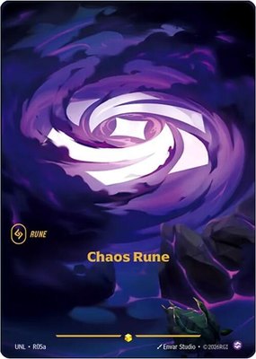 Chaos Rune (R05a), Unleashed