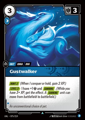 Gustwalker, Riftbound Organized Play Promotional Cards