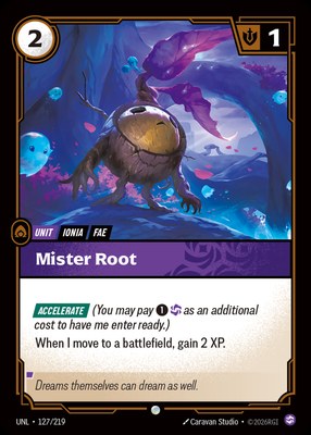 Mister Root, Riftbound Organized Play Promotional Cards