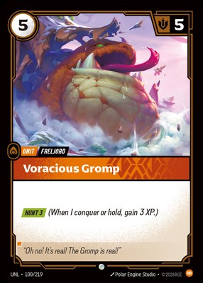 Voracious Gromp, Riftbound Organized Play Promotional Cards