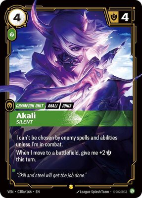 Akali, Silent (Alternate Art), Vendetta