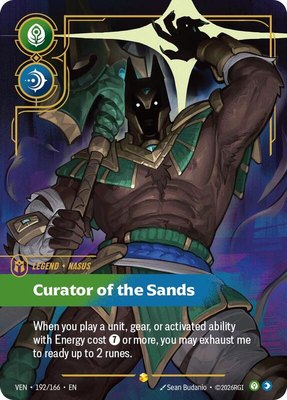 Nasus, Curator of the Sands (Overnumbered), Vendetta