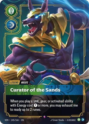 Nasus, Curator of the Sands, Vendetta