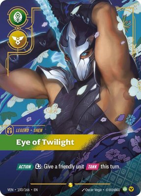 Shen, Eye of Twilight (Overnumbered), Vendetta