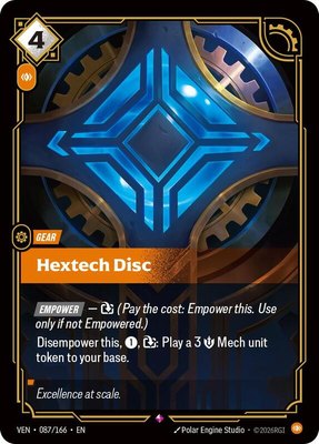 Hextech Disc, Vendetta