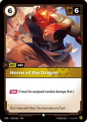 Horns of the Dragon, Vendetta