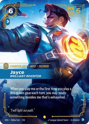 Jayce, Brilliant Inventor (Alternate Art), Vendetta