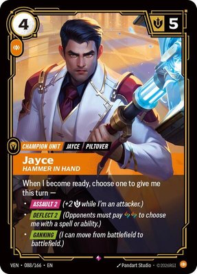 Jayce, Hammer in Hand, Vendetta