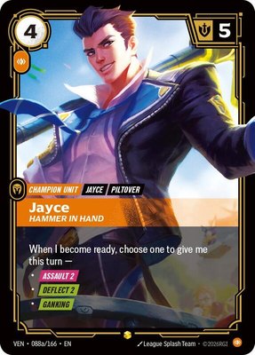 Jayce, Hammer in Hand (Alternate Art), Vendetta