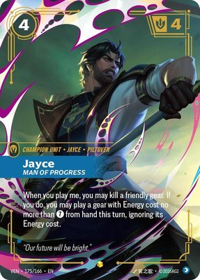 Jayce, Man of Progress (Overnumbered), Vendetta
