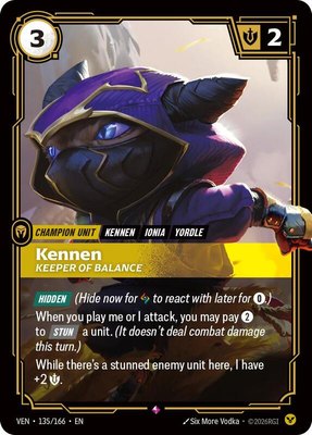 Kennen, Keeper of Balance, Vendetta