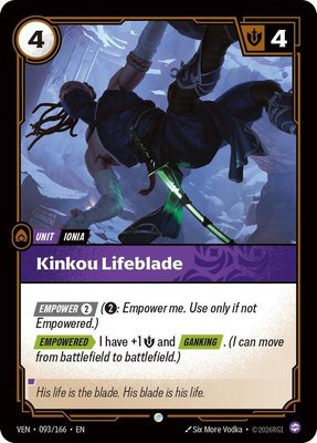 Kinkou Lifeblade, Vendetta