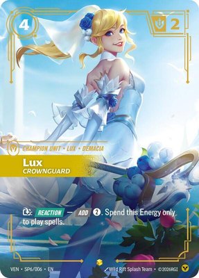 Lux, Crownguard, Vendetta