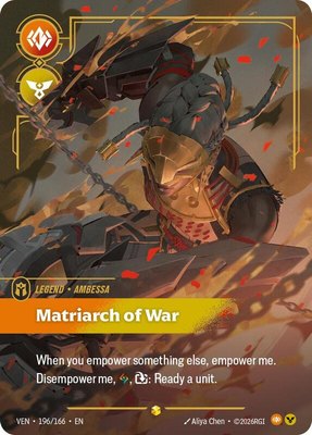 Ambessa, Matriarch of War (Overnumbered), Vendetta