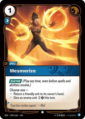 Mesmerize, Vendetta