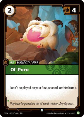 Ol' Poro, Vendetta