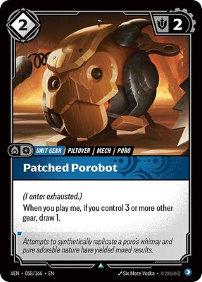 Patched Porobot, Vendetta