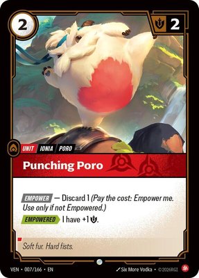 Punching Poro, Vendetta