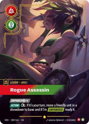 Akali, Rogue Assassin (Overnumbered), Vendetta