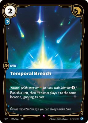 Temporal Breach, Vendetta