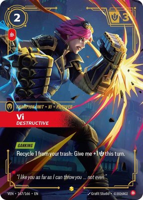 Vi, Destructive (Overnumbered), Vendetta