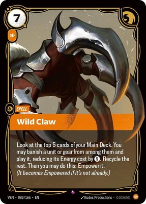 Wild Claw, Vendetta