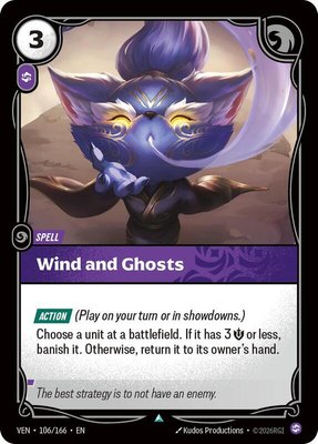 Wind and Ghosts, Vendetta