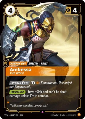 Ambessa, The Wolf, Vendetta