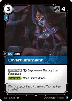 Covert Informant, Vendetta
