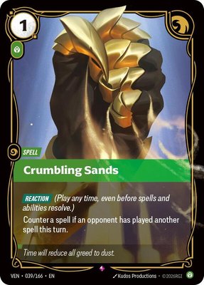 Crumbling Sands, Vendetta