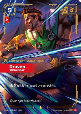 Draven, Showboat (Overnumbered), Vendetta