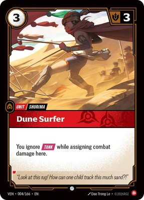Dune Surfer, Vendetta