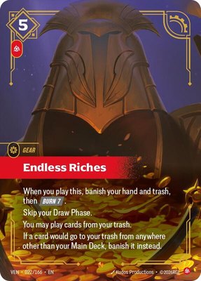Endless Riches, Vendetta