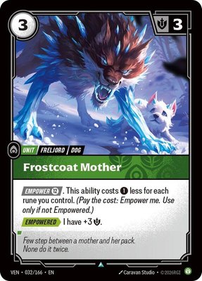 Frostcoat Mother, Vendetta