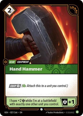 Hand Hammer, Vendetta