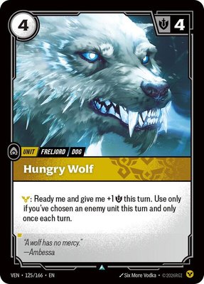 Hungry Wolf, Vendetta