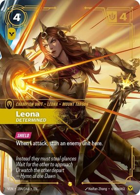 Leona, Determined (Overnumbered), Vendetta