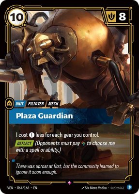 Plaza Guardian, Vendetta