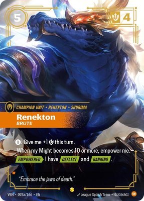 Renekton, Brute (Alternate Art), Vendetta