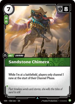 Sandstone Chimera, Vendetta
